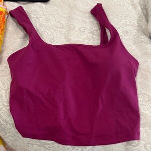 Athleta Women's Magenta Bra Top